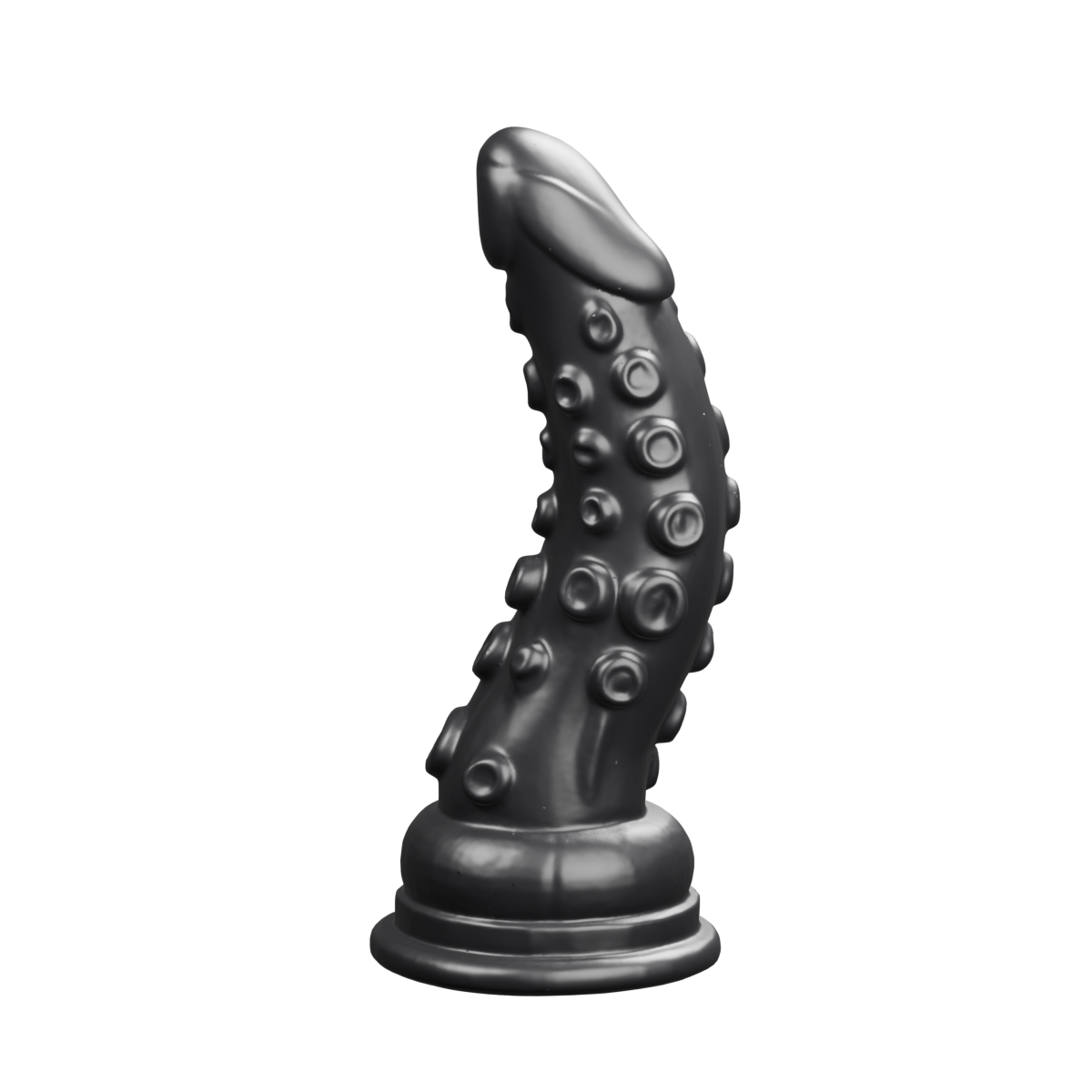 El primer hijo del abismo · negro sólido. Render del modelo.