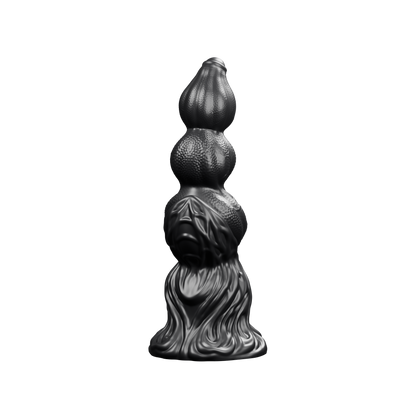 Génesis · Full Negro · render del modelo real en negro sólido, sin fondo.