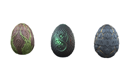 Tríada Arcana de Huevos Kegel ClimaxLab: Sylvara, Drakar y Aurum en silicona platino texturizada