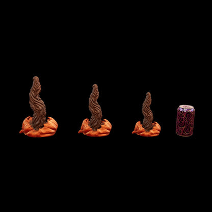 Gloomkin Fantasy Dildo by ClimaxLab. Halloween Pumpkin Base with Ribbed Tongue Texture. Handcrafted Platinum Silicone Toy.
