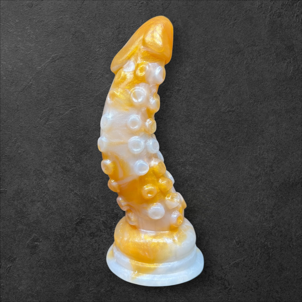 Dildo Tentáculo com Ventosas e Textura Orgânica. Brinquedo de Silicone Monstro Marinho. Fantasia Personalizada by ClimaxLab.